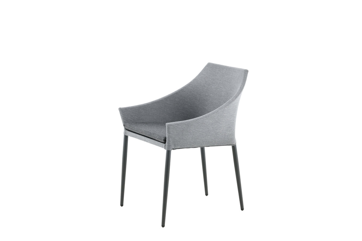 Spoga Stuhl in Schwarz/Grau präsentiert im Onlineshop von KAQTU Design AG. Gartenstuhl ist von Venture Home