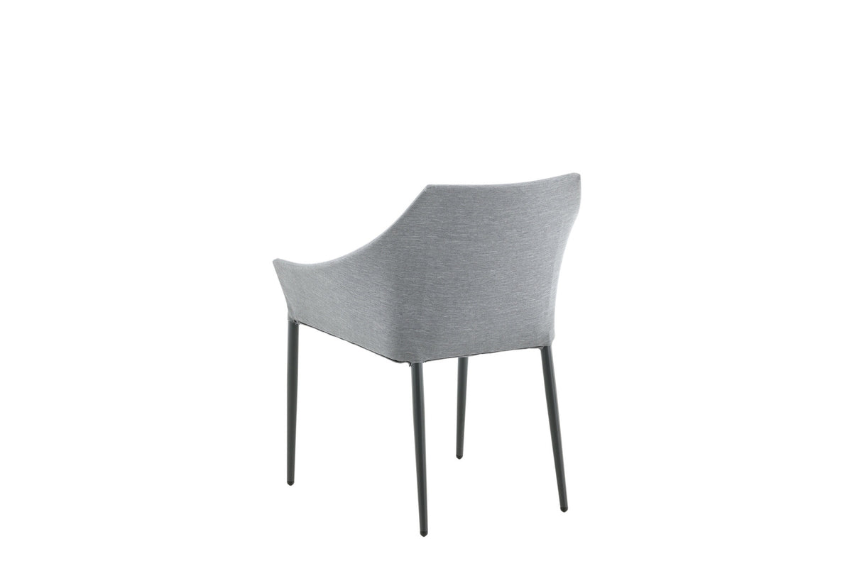 Spoga Stuhl in Schwarz/Grau präsentiert im Onlineshop von KAQTU Design AG. Gartenstuhl ist von Venture Home