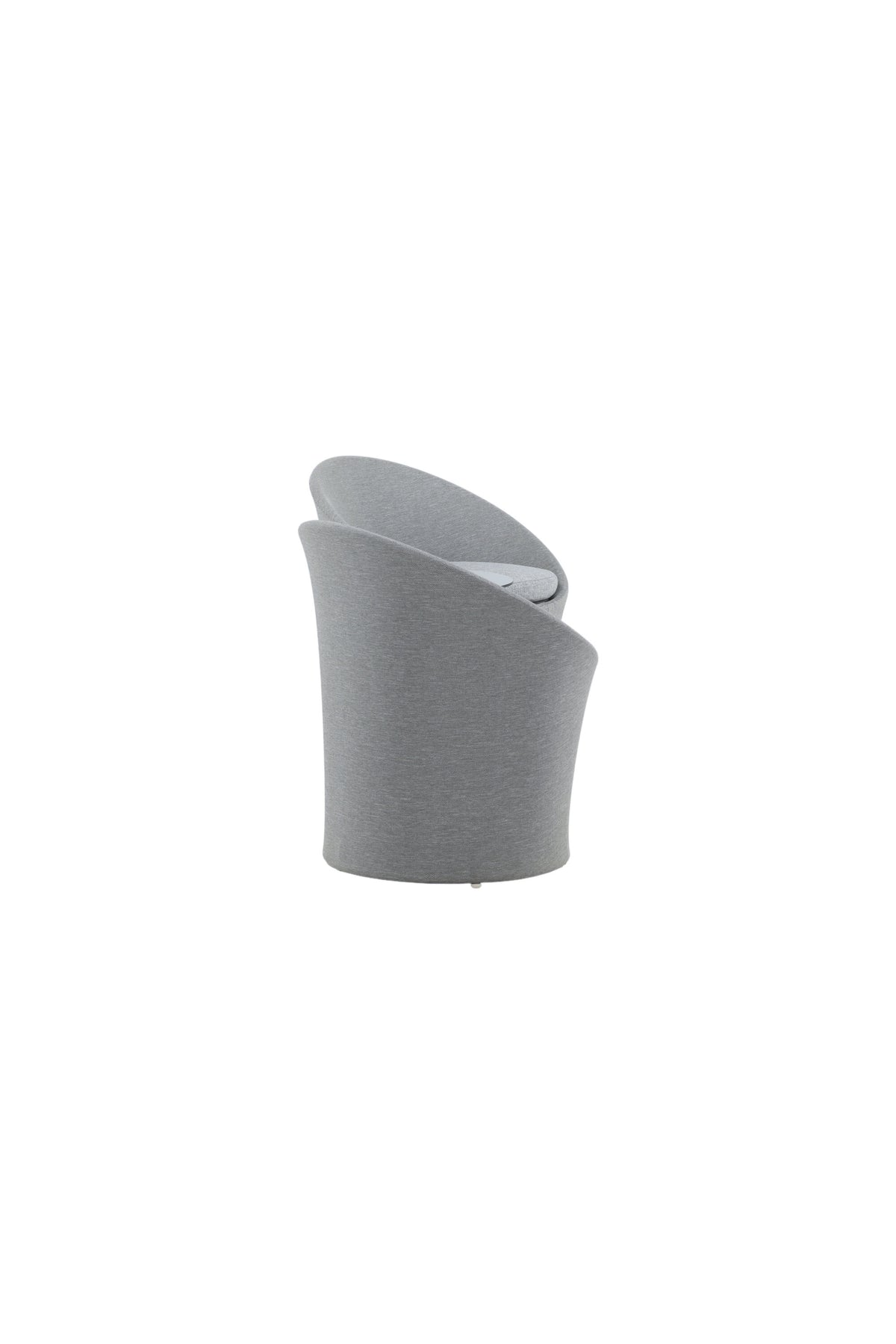 Spoga Lounge Outdoorset ⌀40cm in Weiss/Grau präsentiert im Onlineshop von KAQTU Design AG. Loungeset ist von Venture Home