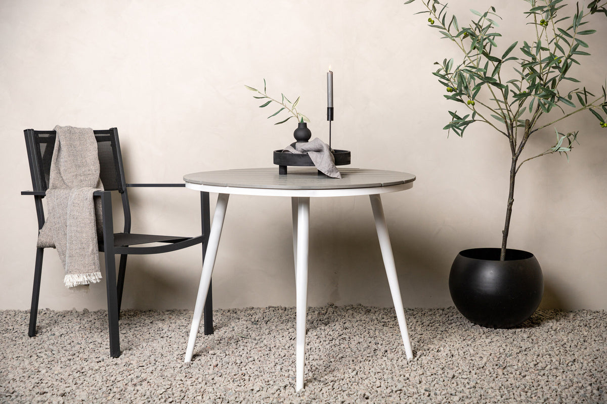 Break Gartentisch rund in Grau präsentiert im Onlineshop von KAQTU Design AG. Gartentisch ist von Venture Home