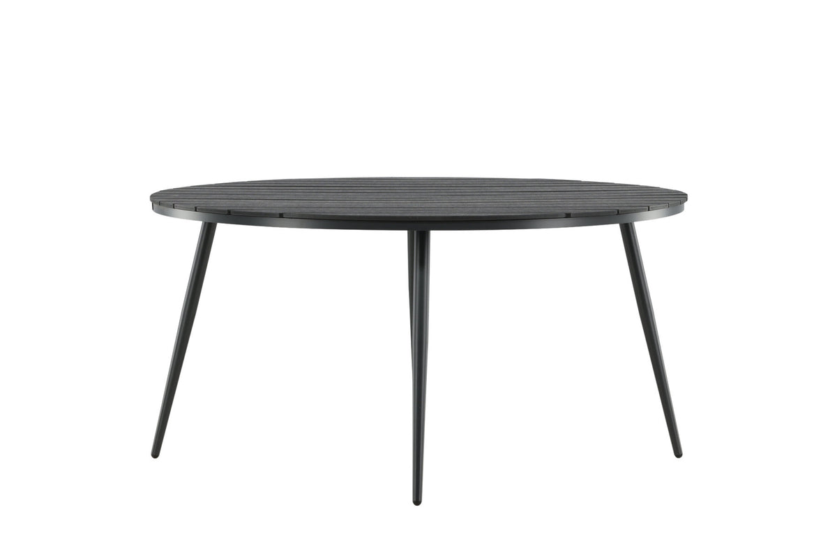 Break Gartentisch rund in Schwarz präsentiert im Onlineshop von KAQTU Design AG. Gartentisch ist von Venture Home