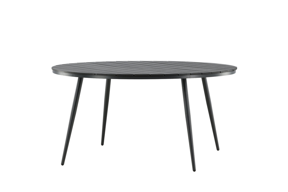 Break Gartentisch rund in Schwarz präsentiert im Onlineshop von KAQTU Design AG. Gartentisch ist von Venture Home
