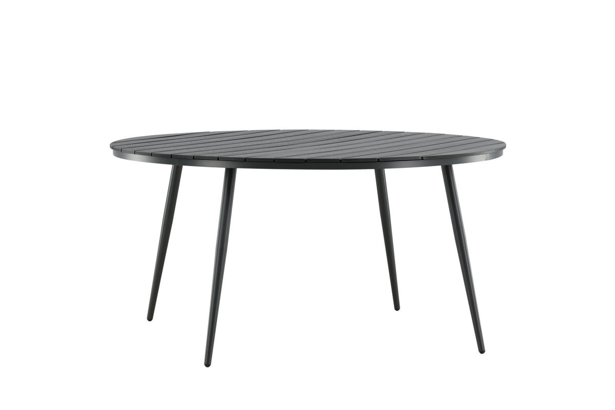 Break Gartentisch rund in Schwarz präsentiert im Onlineshop von KAQTU Design AG. Gartentisch ist von Venture Home