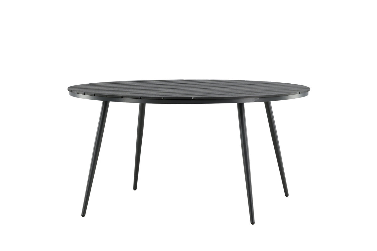 Break Gartentisch rund in Schwarz präsentiert im Onlineshop von KAQTU Design AG. Gartentisch ist von Venture Home