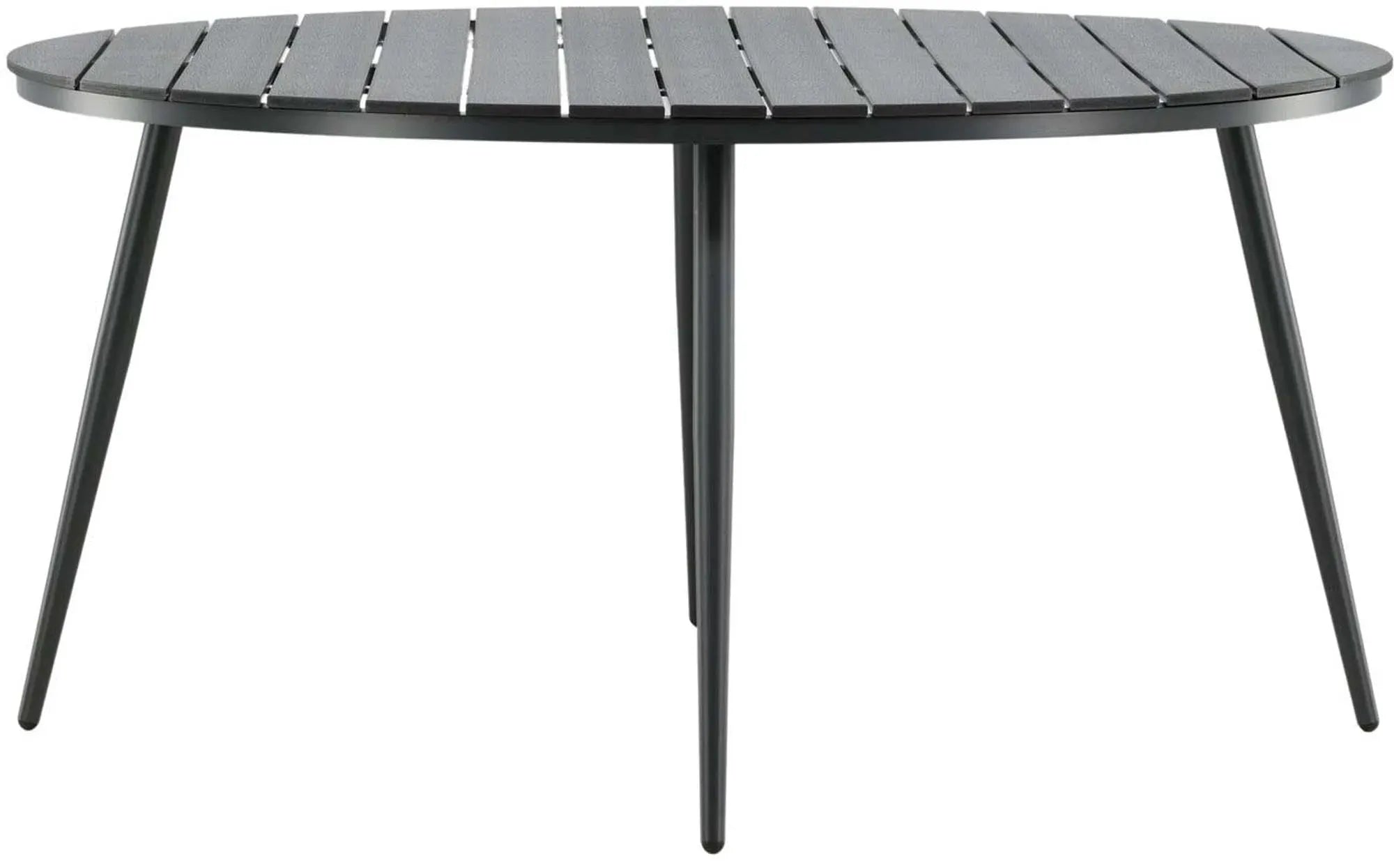 Runder Gartentisch von Venture Home, perfekt für den Garten, modernes Design, langlebig und wetterfest, ideal für draußen.