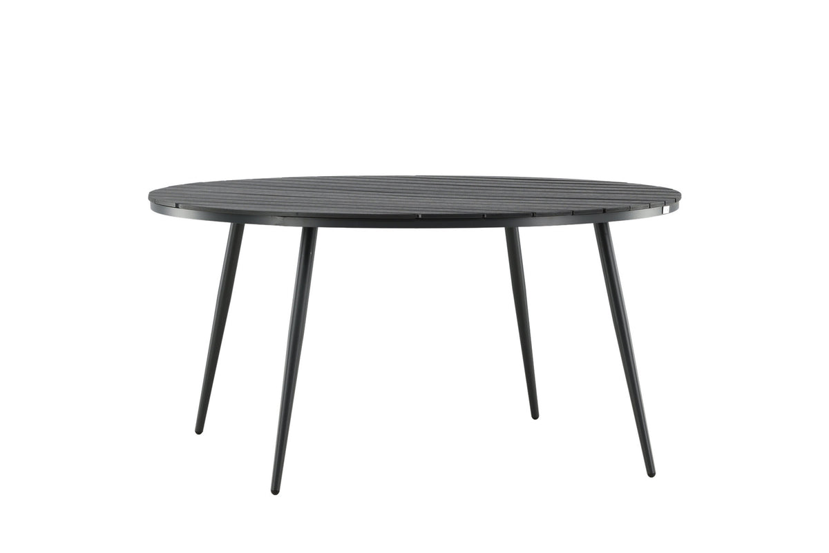 Break Gartentisch rund in Schwarz präsentiert im Onlineshop von KAQTU Design AG. Gartentisch ist von Venture Home