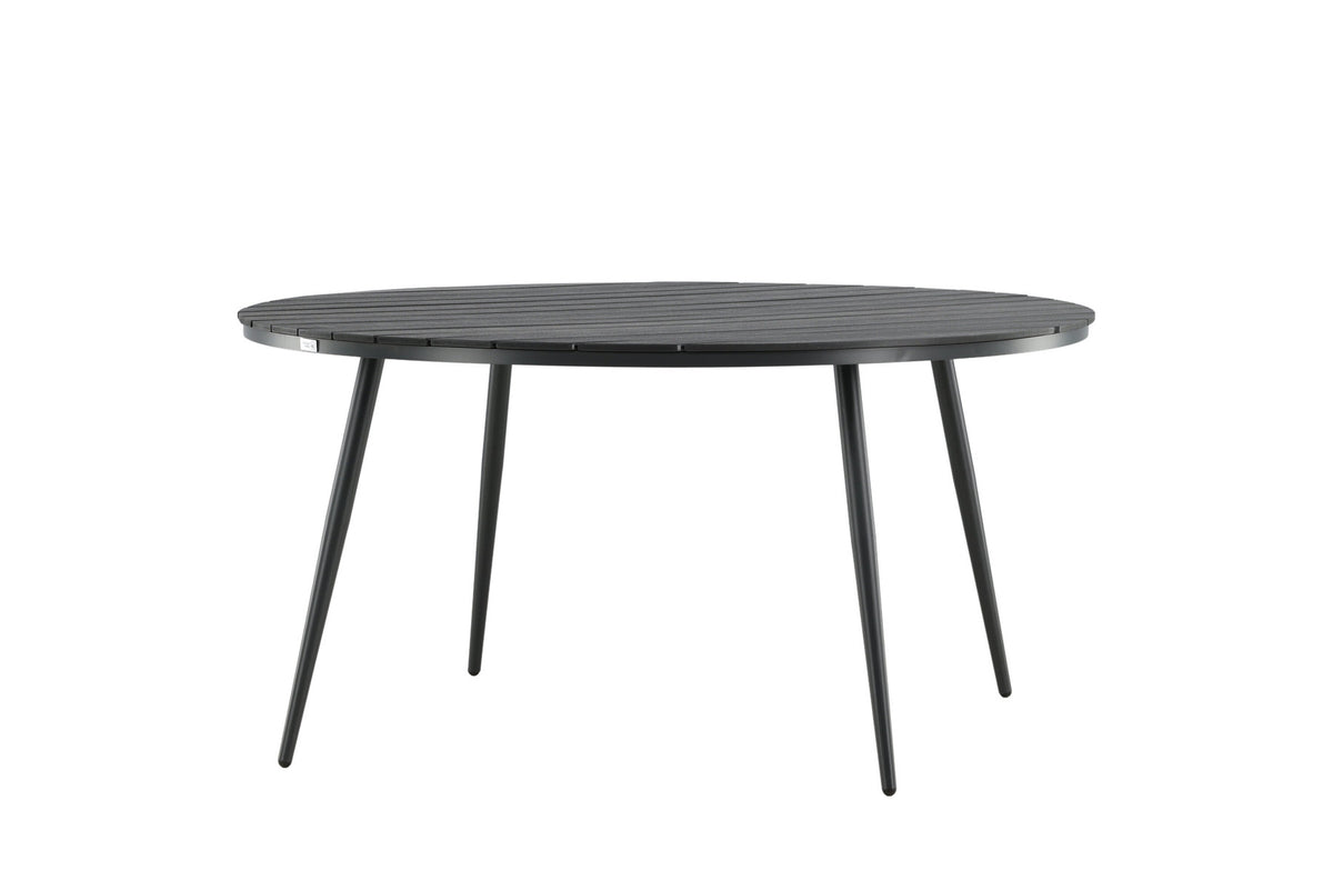 Break Gartentisch rund in Schwarz präsentiert im Onlineshop von KAQTU Design AG. Gartentisch ist von Venture Home