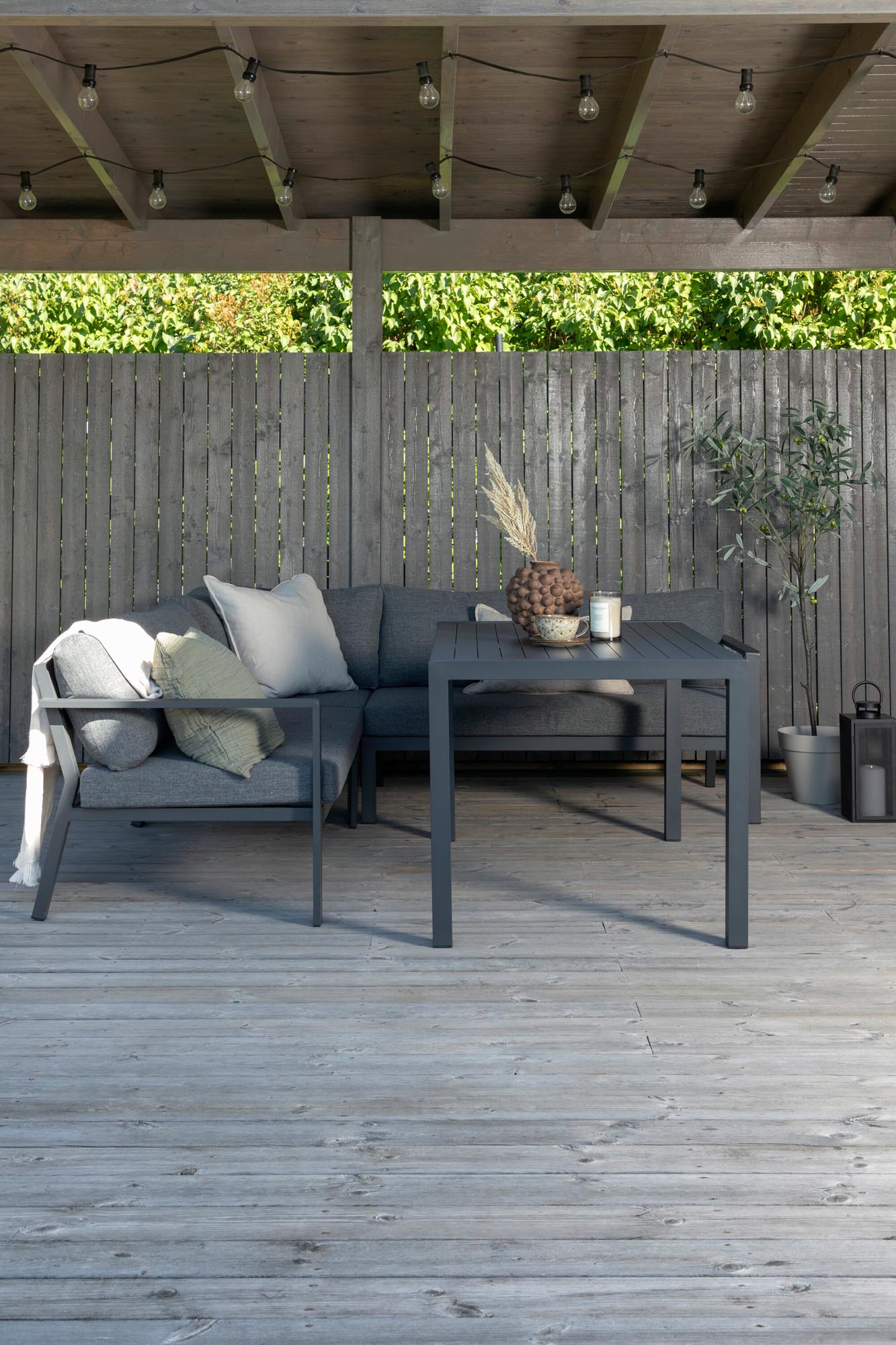 Ramos Ecksofa Outdoorset 140cm