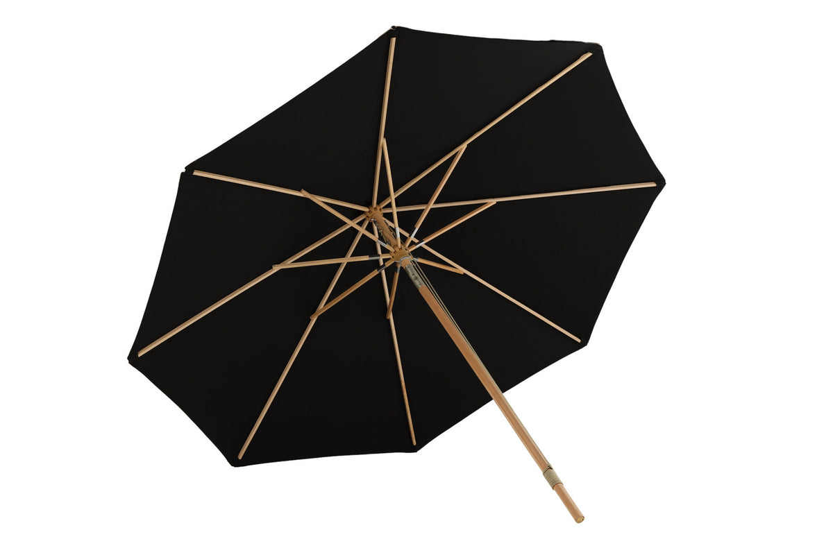 Nypo Sonnenschirm in Schwarz präsentiert im Onlineshop von KAQTU Design AG. Sonnenschirm ist von Venture Home