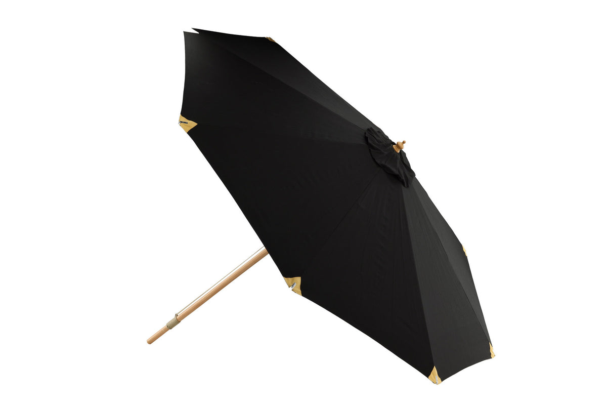 Nypo Sonnenschirm in Schwarz präsentiert im Onlineshop von KAQTU Design AG. Sonnenschirm ist von Venture Home