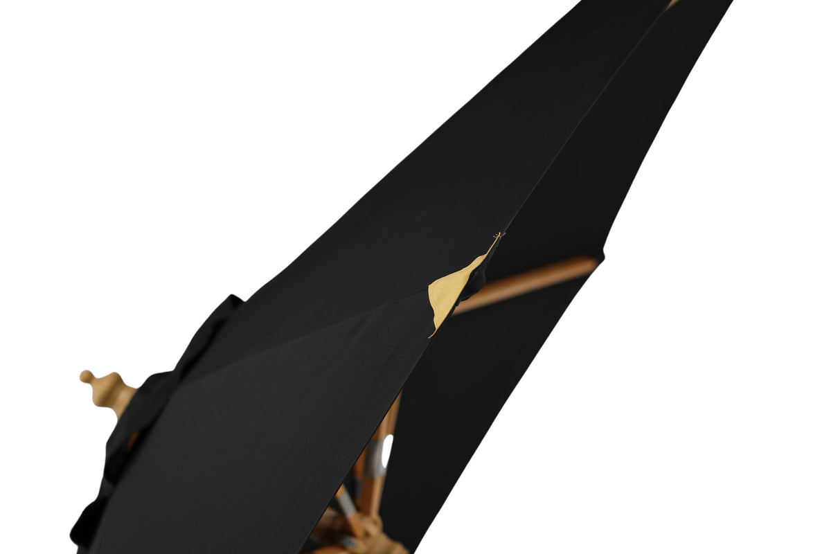 Cerox Sonnenschirm in Schwarz präsentiert im Onlineshop von KAQTU Design AG. Sonnenschirm ist von Venture Home