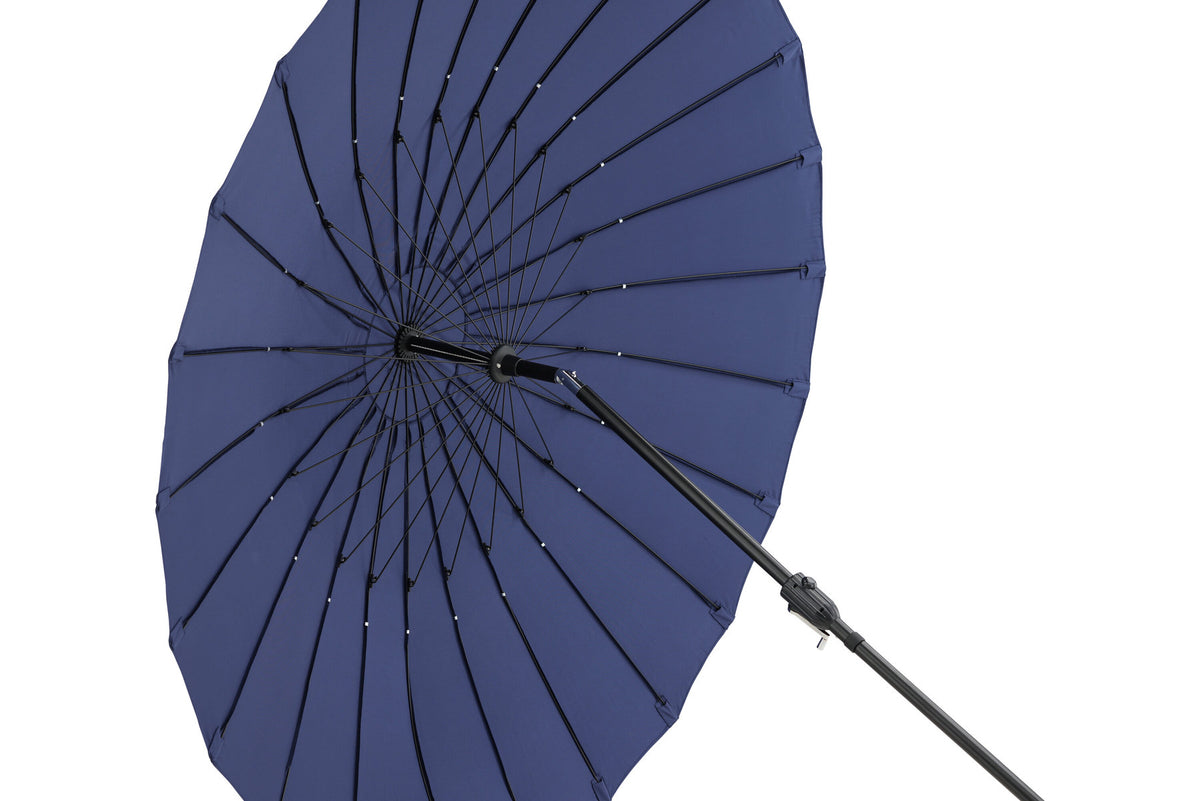 Palmetto Sonnenschirm in Blau präsentiert im Onlineshop von KAQTU Design AG. Sonnenschirm ist von Venture Home
