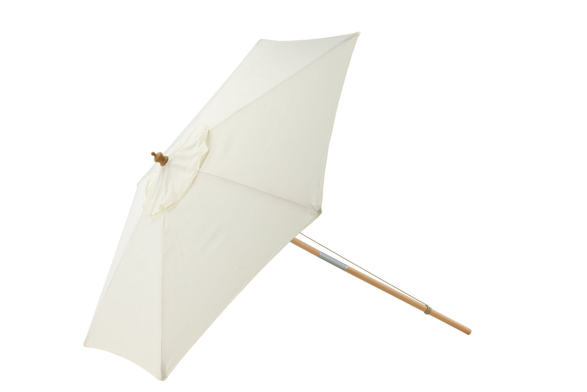 Corypho Sonnenschirm in Weiss präsentiert im Onlineshop von KAQTU Design AG. Sonnenschirm ist von Venture Home