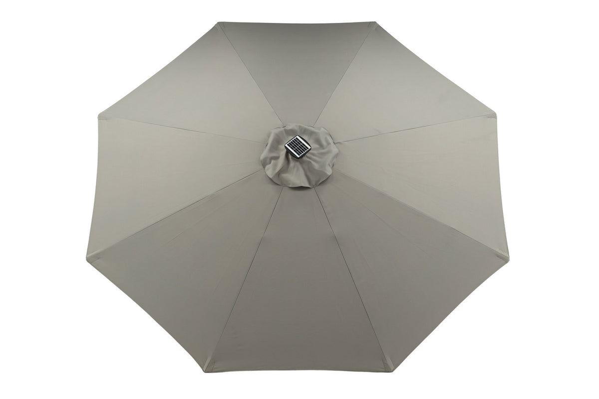 Sabal Sonnenschirm in Grau präsentiert im Onlineshop von KAQTU Design AG. Sonnenschirm ist von Venture Home