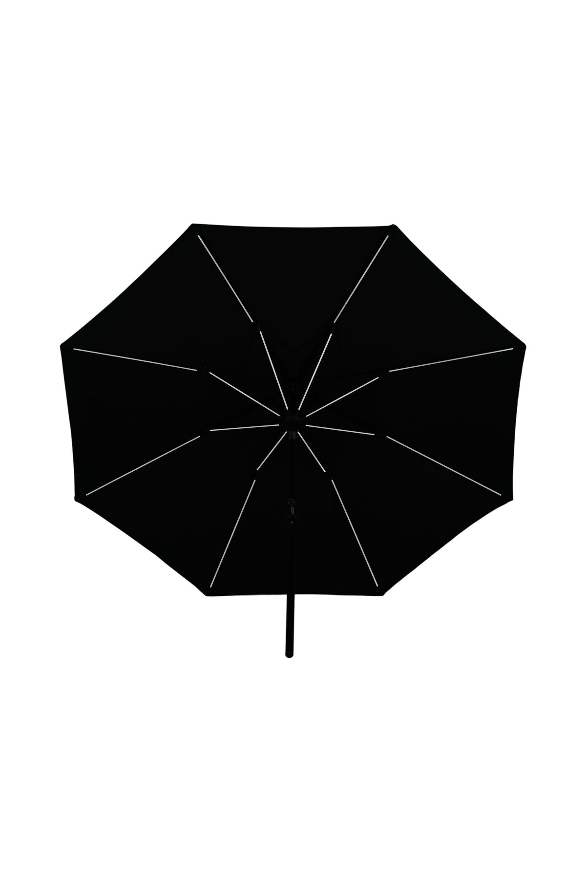 Sabal Sonnenschirm in Schwarz präsentiert im Onlineshop von KAQTU Design AG. Sonnenschirm ist von Venture Home