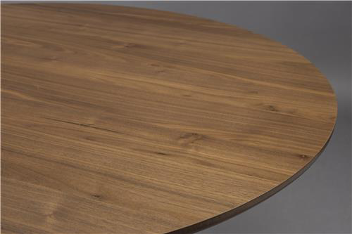 Tisch BARLET in Walnuss präsentiert im Onlineshop von KAQTU Design AG. Esstisch ist von Dutchbone