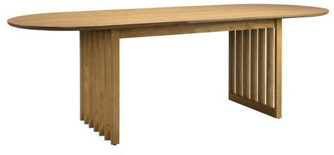 Tisch BARLET in Natur präsentiert im Onlineshop von KAQTU Design AG. Esstisch ist von Dutchbone