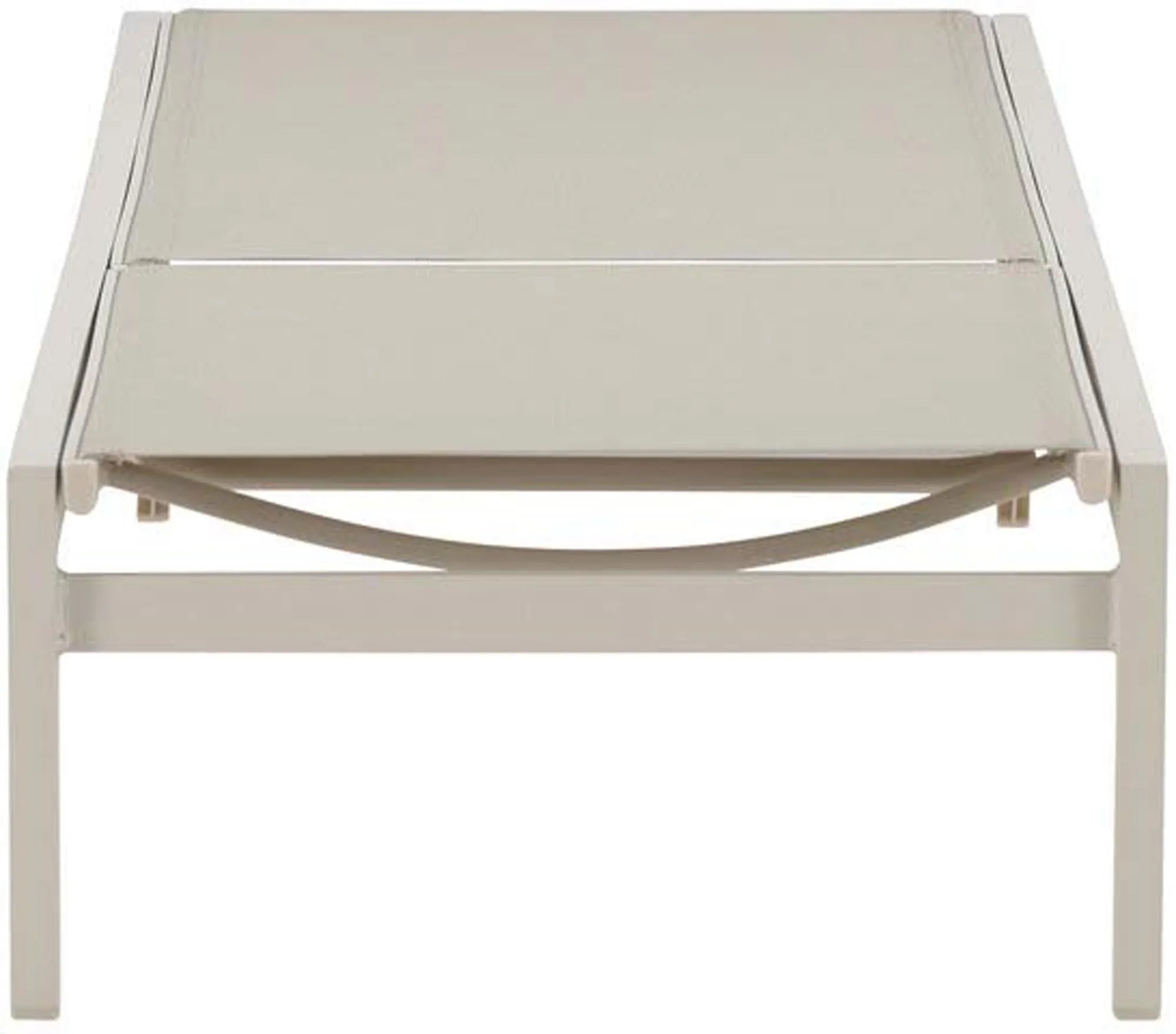 Elegante Sonnenliege aus Aluminium, wetterfest, ergonomisch, ideal für Garten und Terrasse. Stilvoller Komfort für entspannte Stunden.
