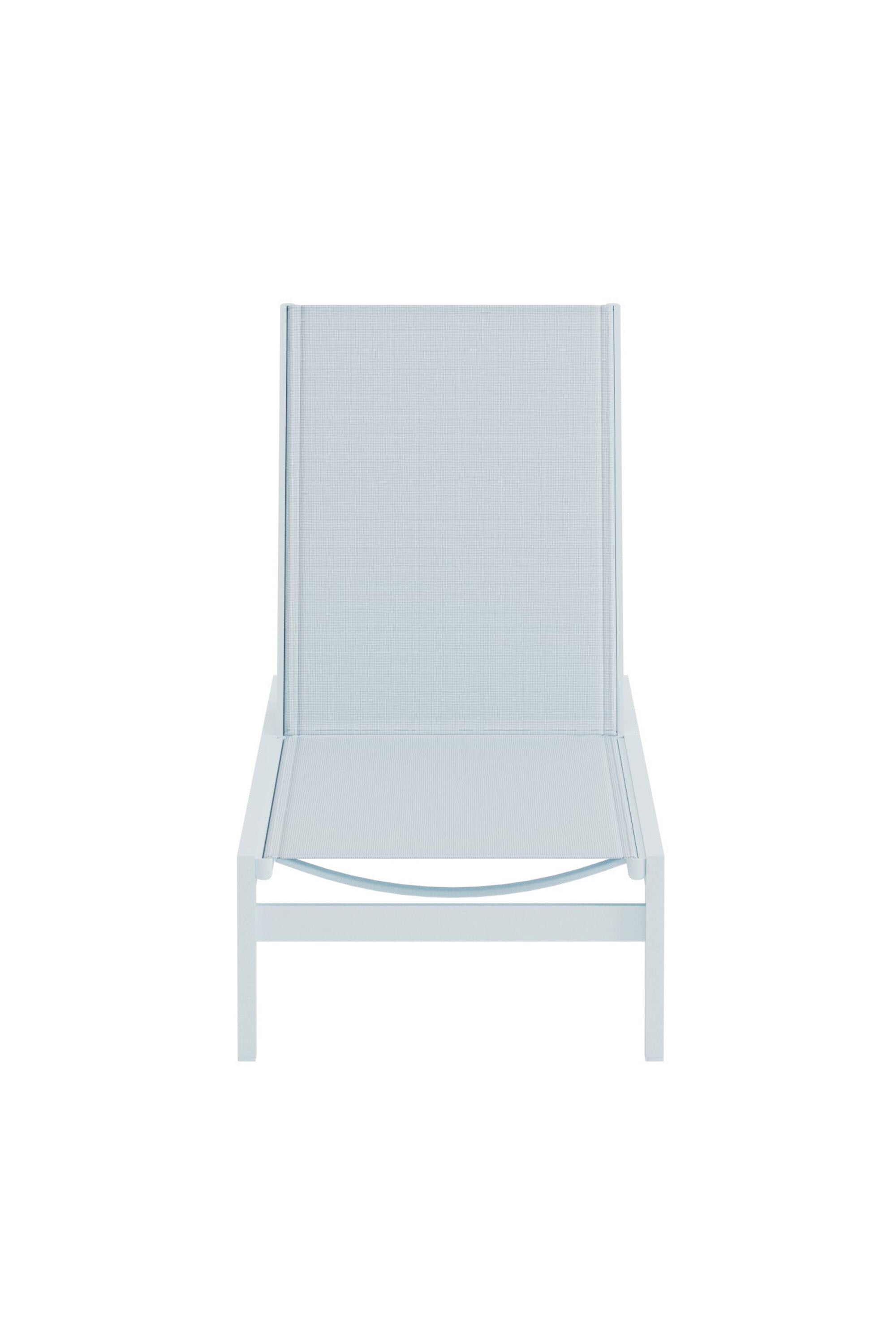 Copacabana Sonnenliege in Hellblau präsentiert im Onlineshop von KAQTU Design AG. Liegestuhl ist von Venture Home