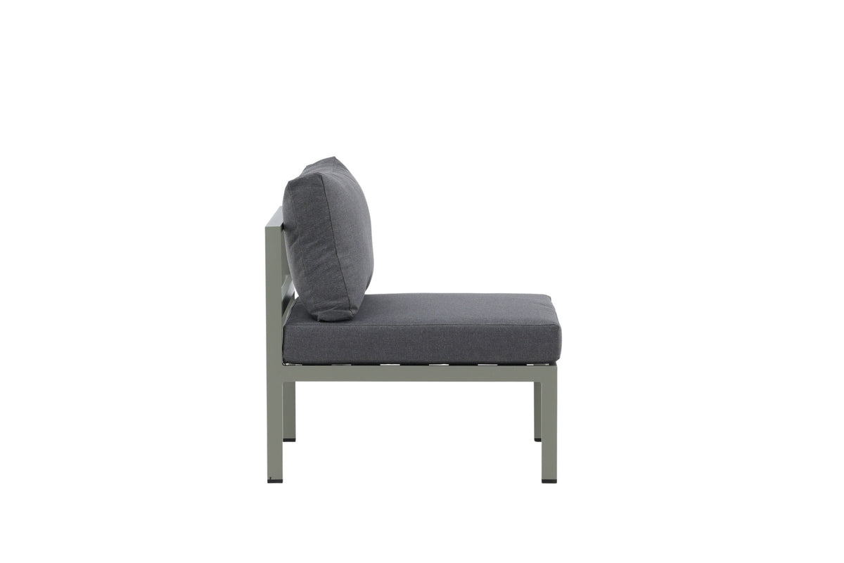 Copacabana Sofa Middle in Khaki / Grau präsentiert im Onlineshop von KAQTU Design AG. Lounge Sofa ist von Venture Home