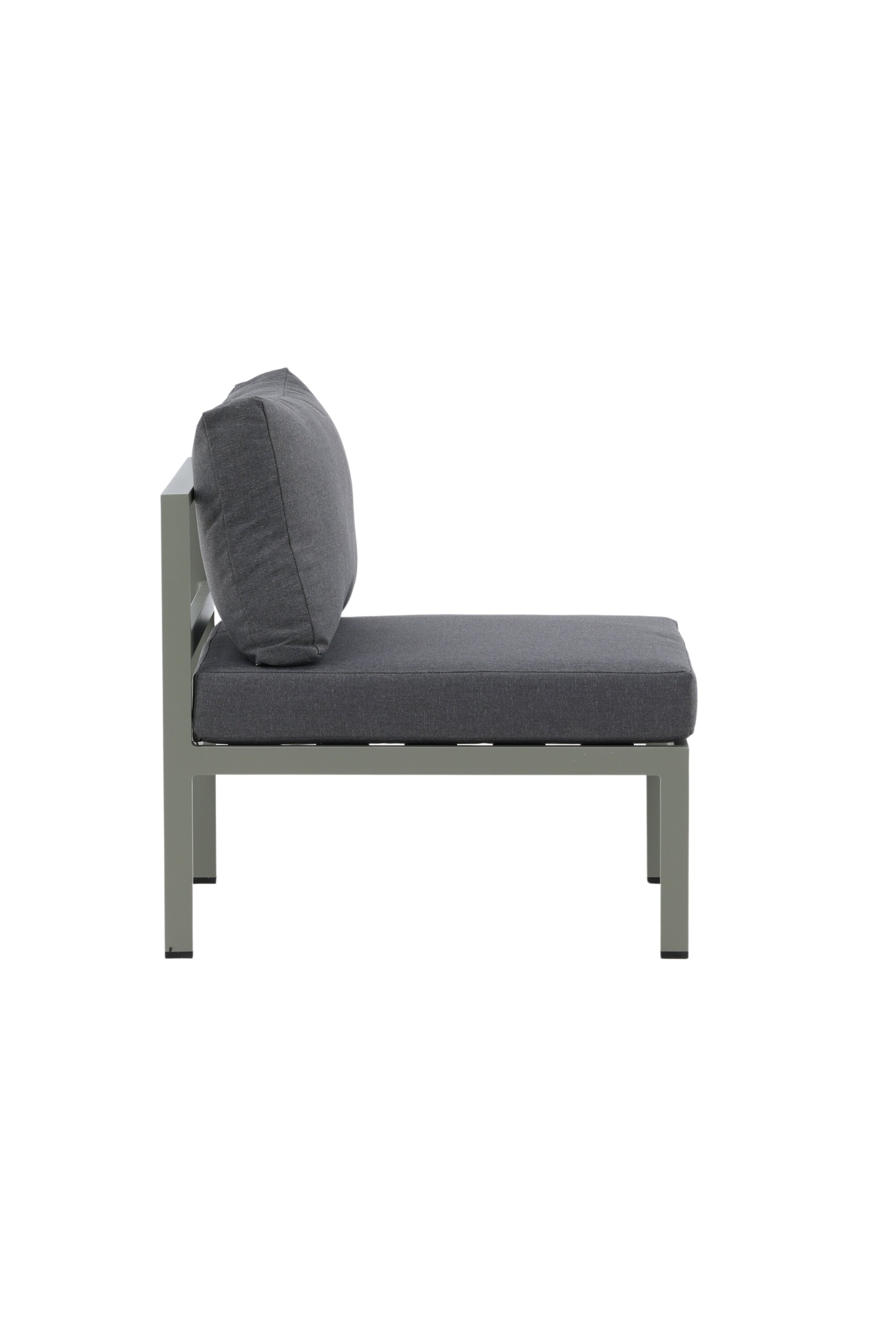 Copacabana Sofa Middle in Khaki / Grau präsentiert im Onlineshop von KAQTU Design AG. Lounge Sofa ist von Venture Home
