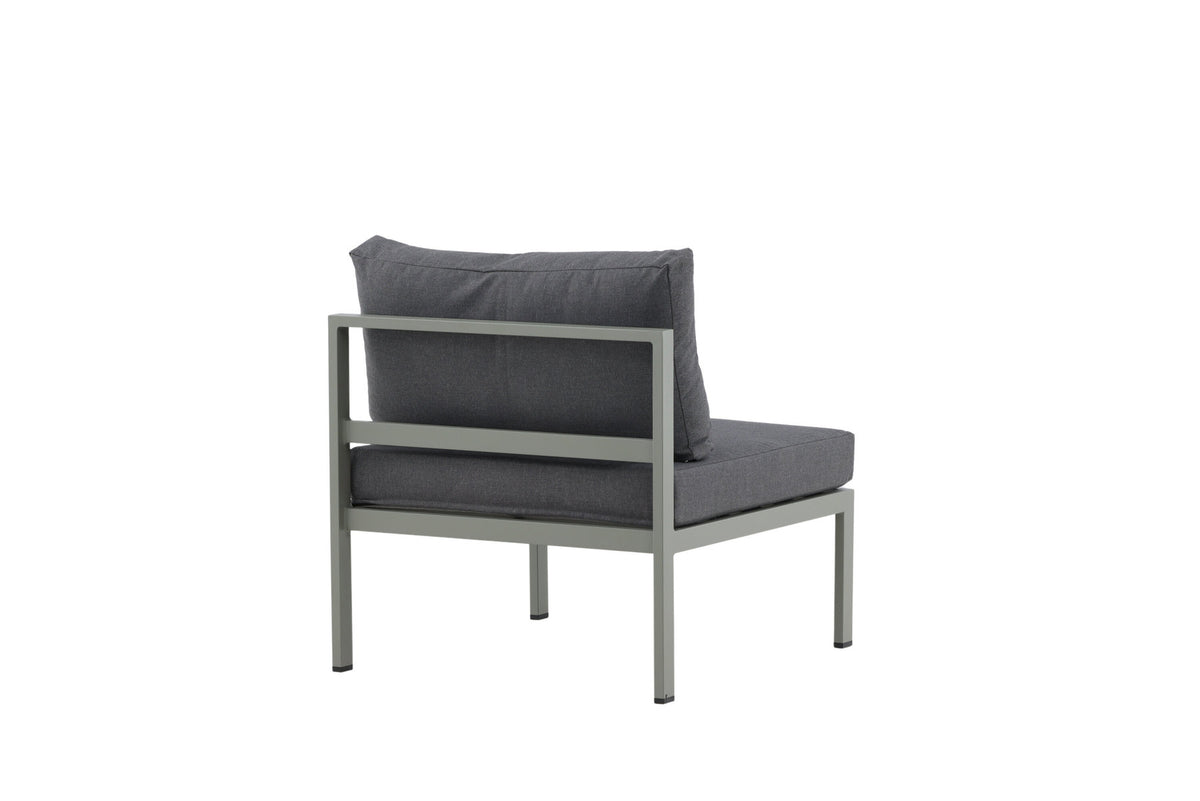 Copacabana Sofa Middle in Khaki / Grau präsentiert im Onlineshop von KAQTU Design AG. Lounge Sofa ist von Venture Home