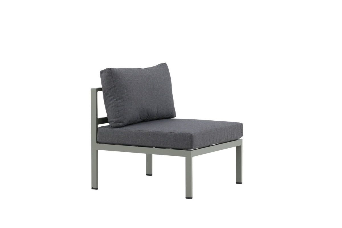 Copacabana Sofa Middle in Khaki / Grau präsentiert im Onlineshop von KAQTU Design AG. Lounge Sofa ist von Venture Home