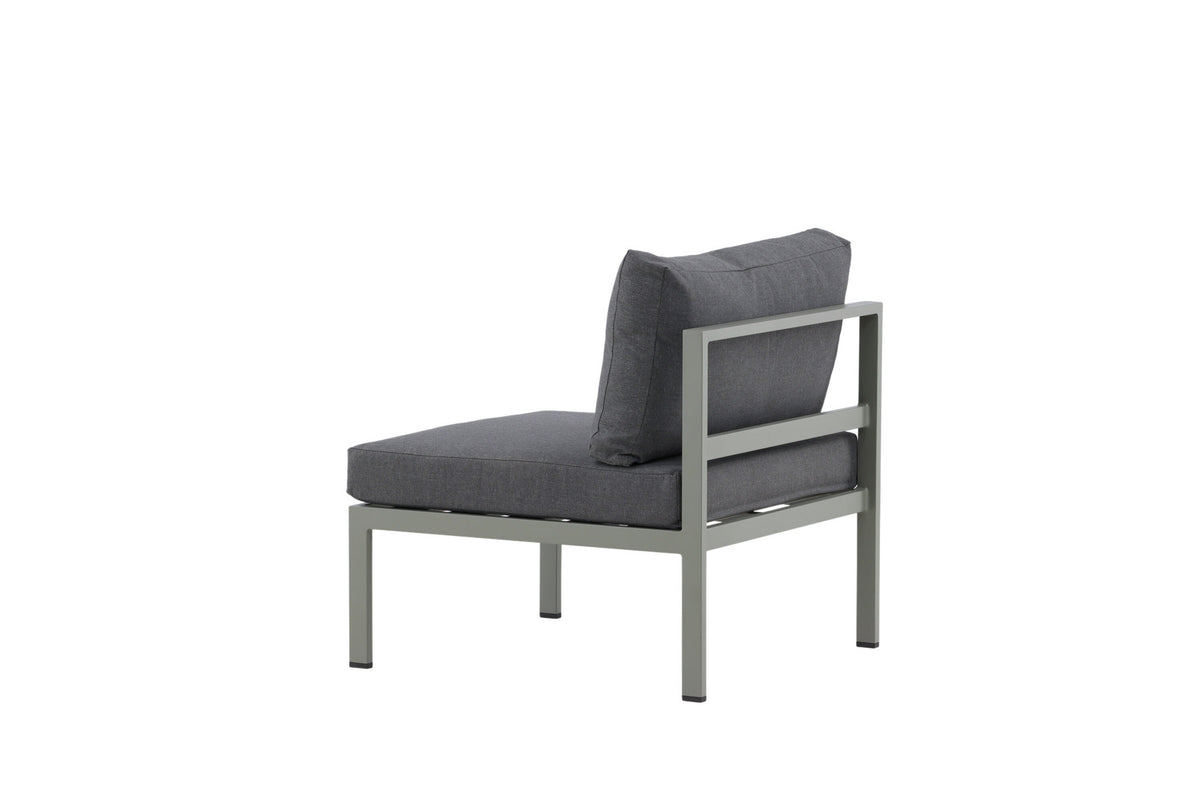 Copacabana Sofa Middle in Khaki / Grau präsentiert im Onlineshop von KAQTU Design AG. Lounge Sofa ist von Venture Home