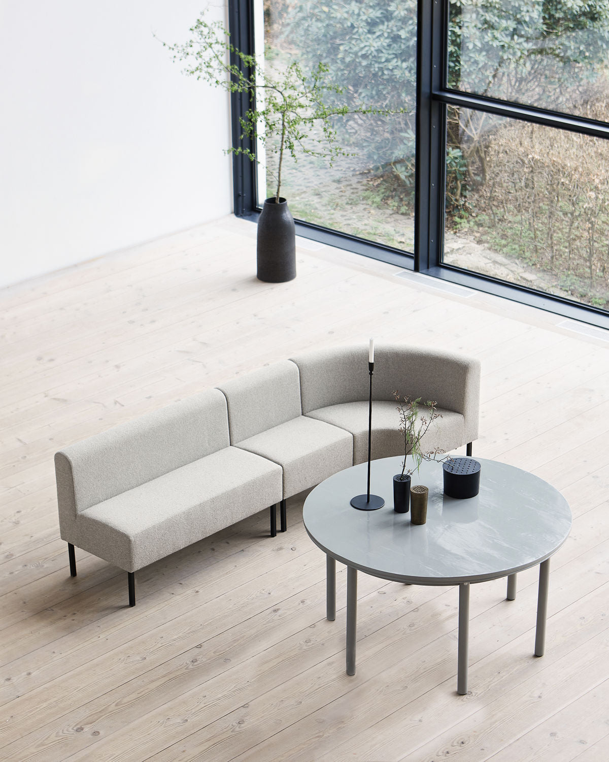 Sofa, Natur, 1 seater - KAQTU Design
