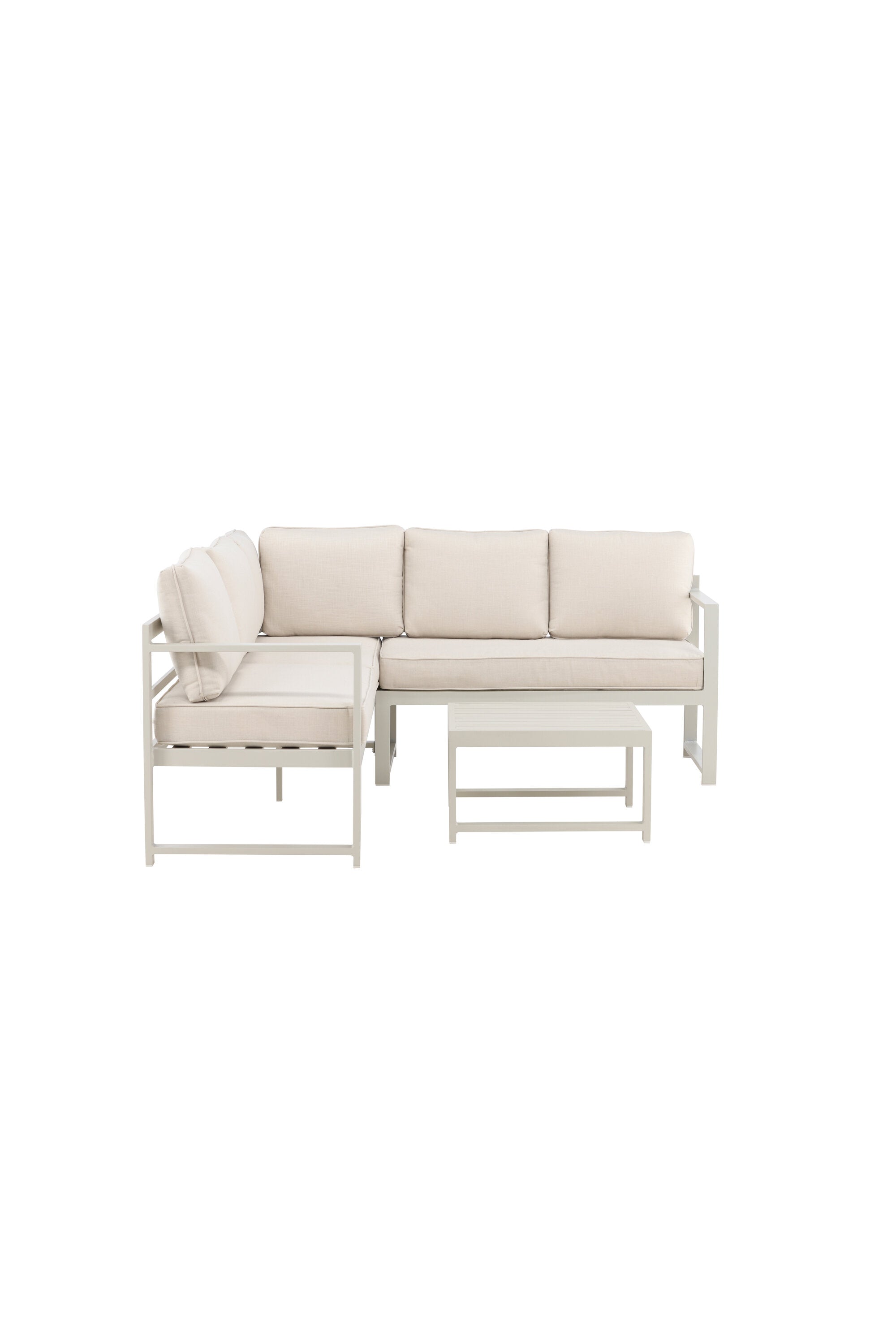 Salvador Ecksofa Outdoorset in Beige präsentiert im Onlineshop von KAQTU Design AG. Loungeset ist von Venture Home