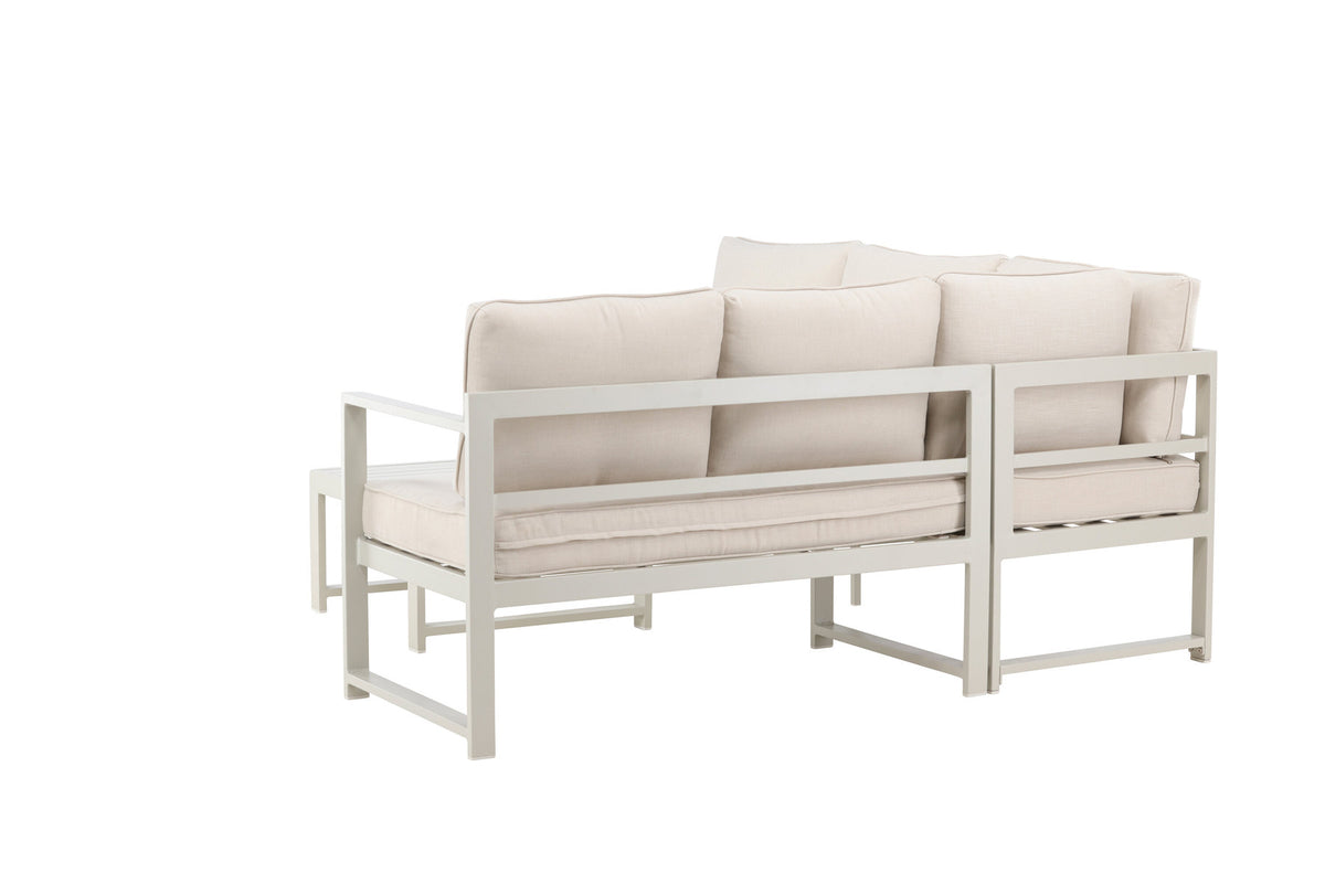 Salvador Ecksofa Outdoorset in Beige präsentiert im Onlineshop von KAQTU Design AG. Loungeset ist von Venture Home