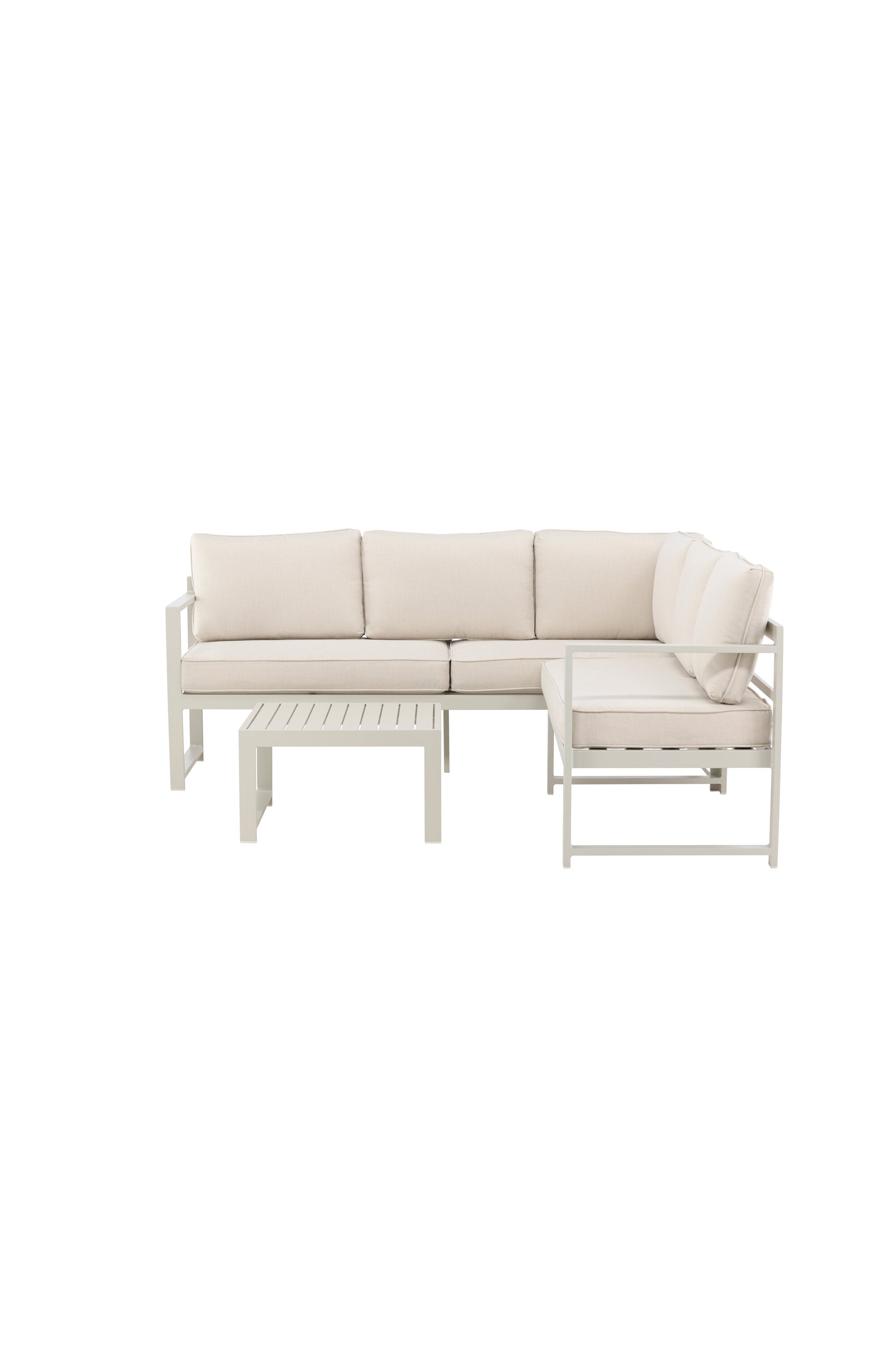 Salvador Ecksofa Outdoorset in Beige präsentiert im Onlineshop von KAQTU Design AG. Loungeset ist von Venture Home