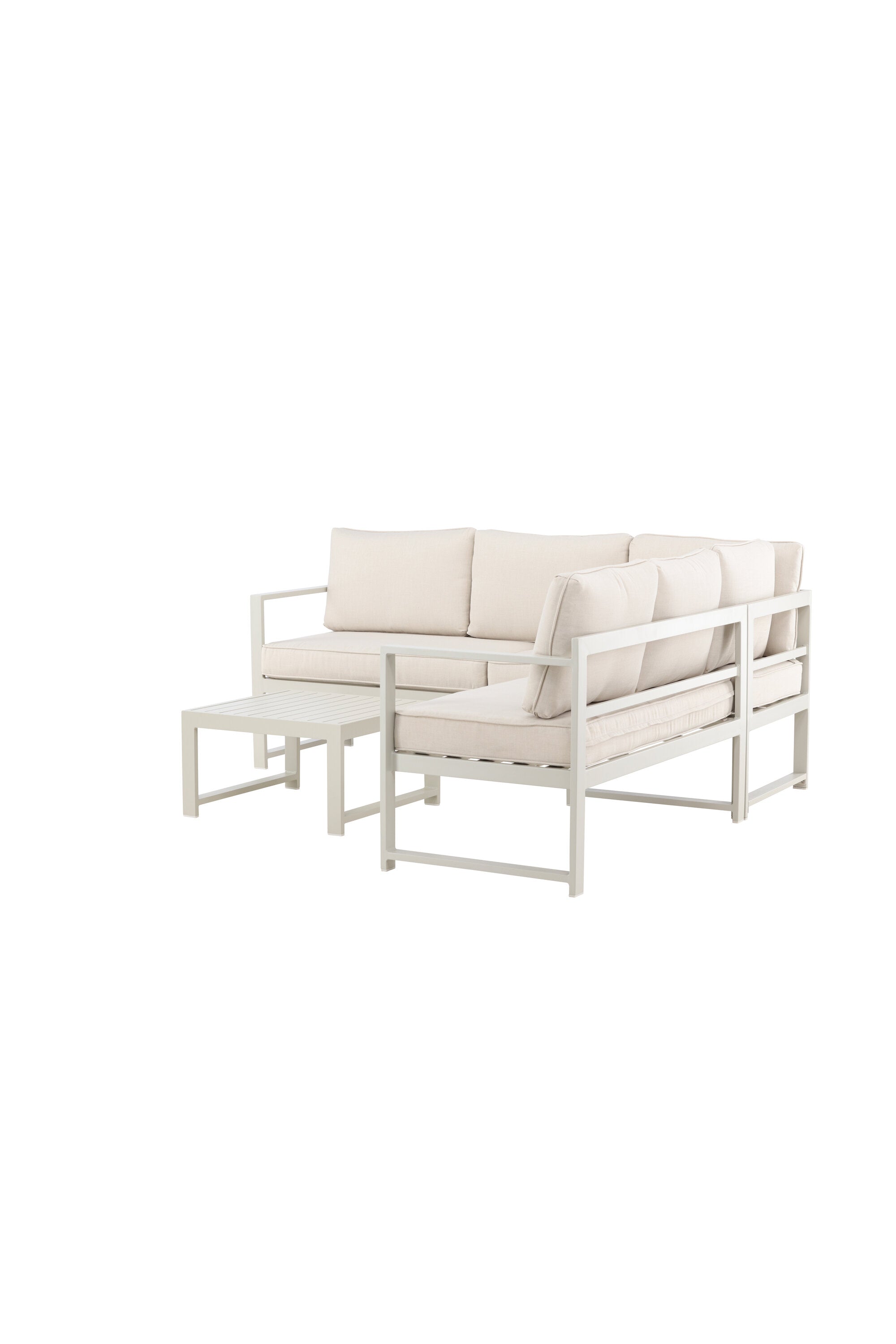 Salvador Ecksofa Outdoorset in Beige präsentiert im Onlineshop von KAQTU Design AG. Loungeset ist von Venture Home