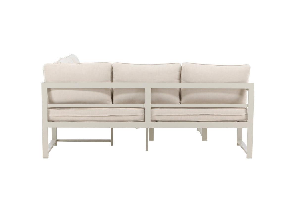 Salvador Ecksofa Outdoorset in Beige präsentiert im Onlineshop von KAQTU Design AG. Loungeset ist von Venture Home