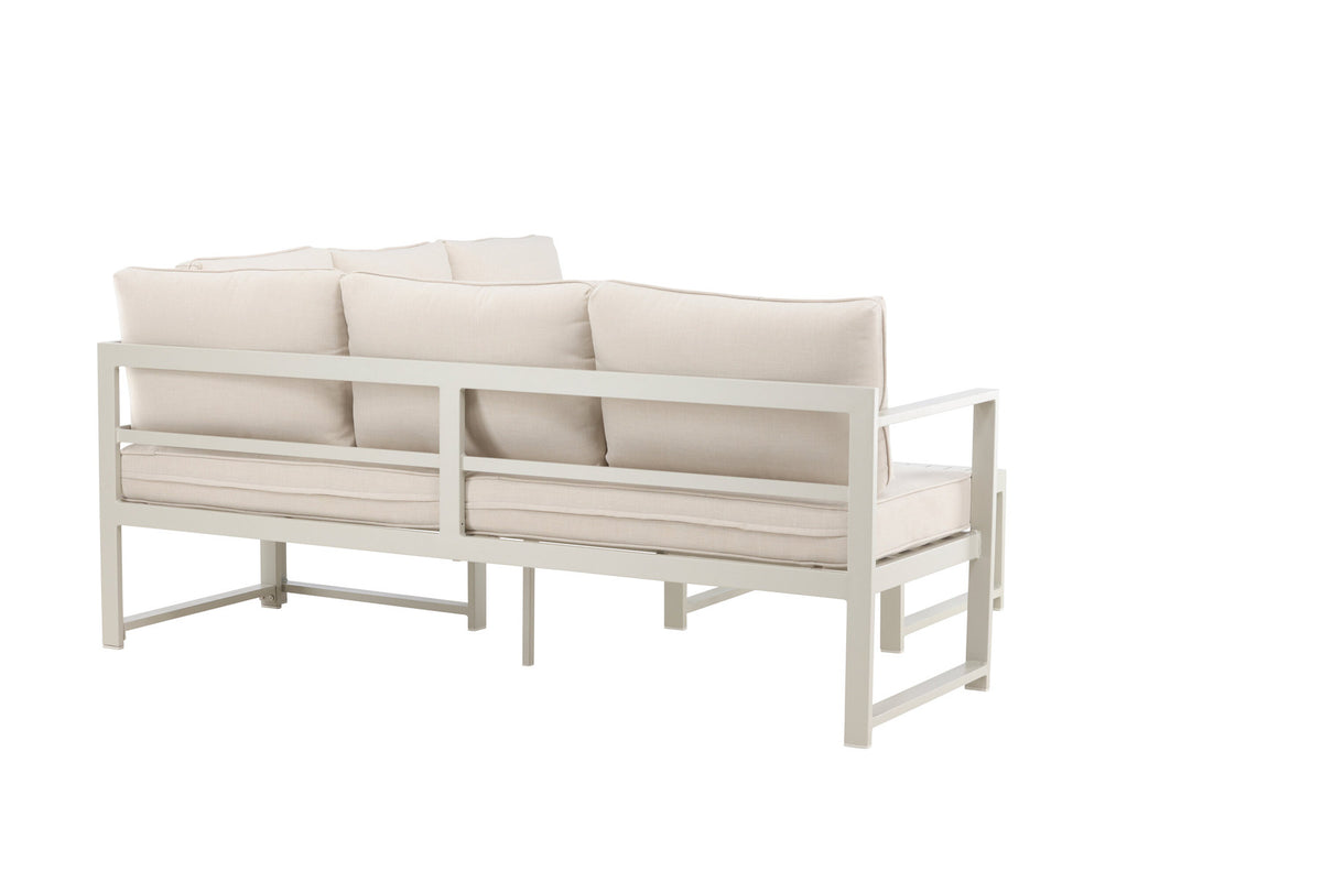 Salvador Ecksofa Outdoorset in Beige präsentiert im Onlineshop von KAQTU Design AG. Loungeset ist von Venture Home