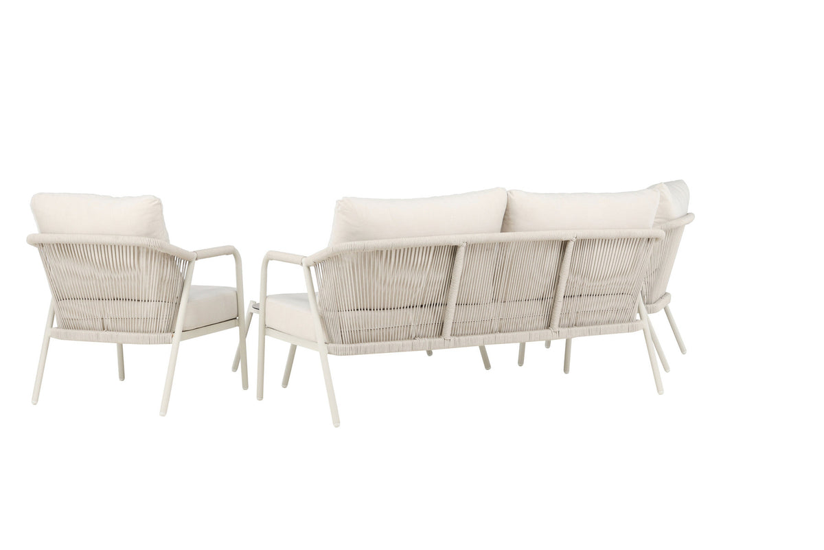 Sicily Lounge-Set in Beige präsentiert im Onlineshop von KAQTU Design AG. Loungeset ist von Venture Home