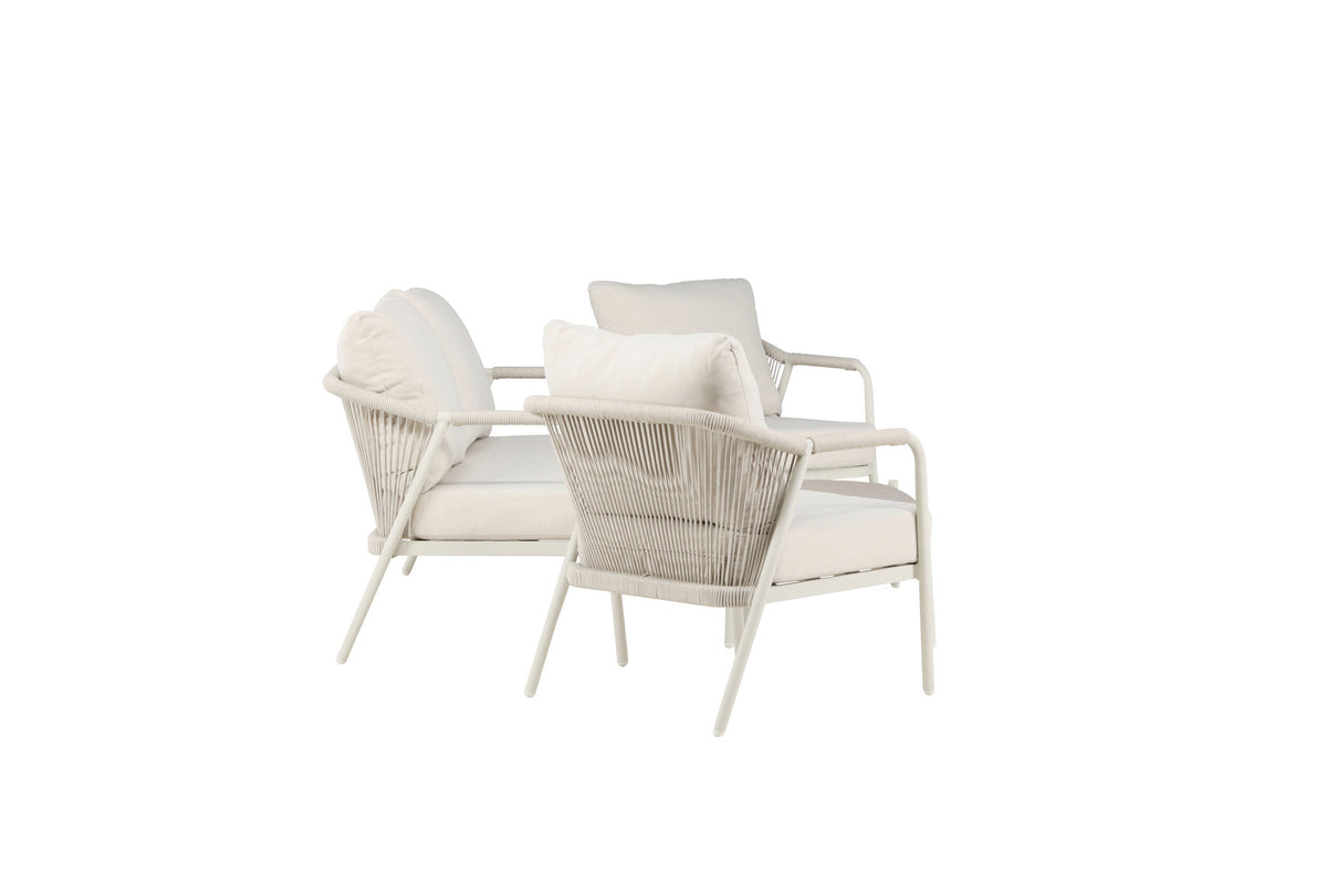 Sicily Lounge-Set in Beige präsentiert im Onlineshop von KAQTU Design AG. Loungeset ist von Venture Home
