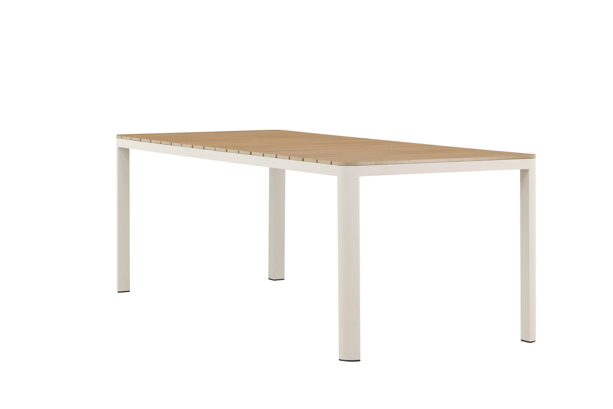 Rechteckiger Gartentisch Etna in Beige präsentiert im Onlineshop von KAQTU Design AG. Gartentisch ist von Venture Home