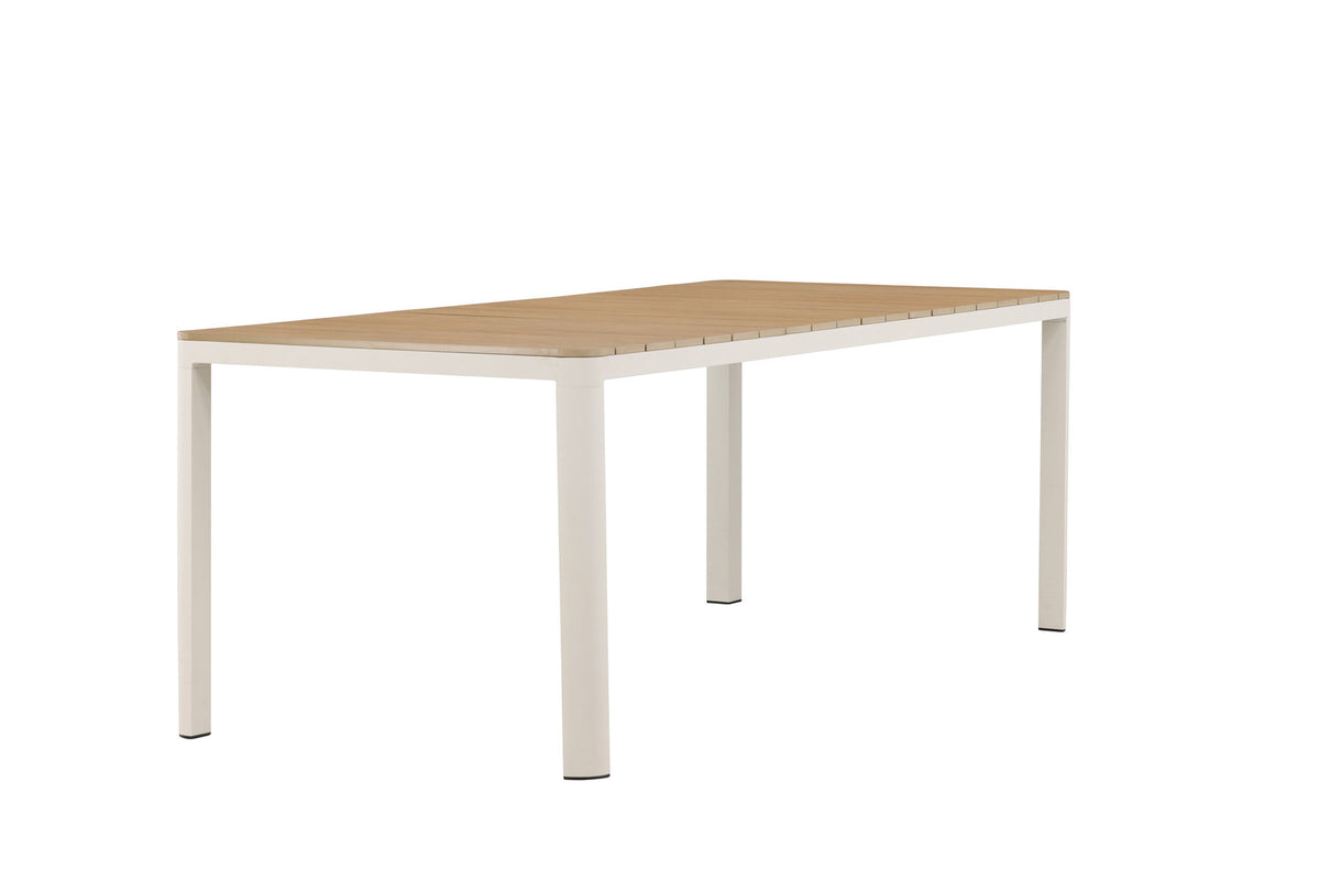 Rechteckiger Gartentisch Etna in Beige präsentiert im Onlineshop von KAQTU Design AG. Gartentisch ist von Venture Home