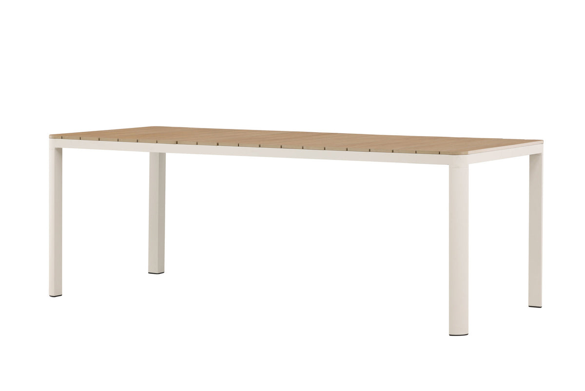 Rechteckiger Gartentisch Etna in Beige präsentiert im Onlineshop von KAQTU Design AG. Gartentisch ist von Venture Home