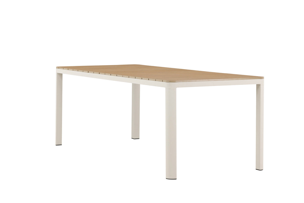 Rechteckiger Gartentisch Etna in Beige präsentiert im Onlineshop von KAQTU Design AG. Gartentisch ist von Venture Home