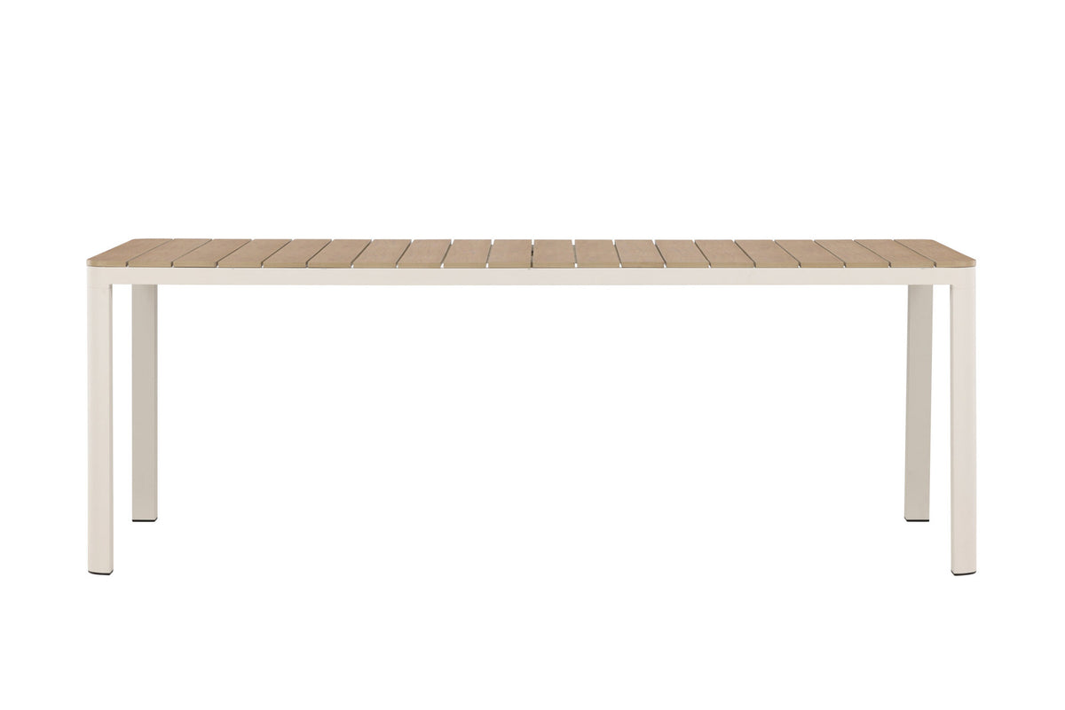 Rechteckiger Gartentisch Etna in Beige präsentiert im Onlineshop von KAQTU Design AG. Gartentisch ist von Venture Home