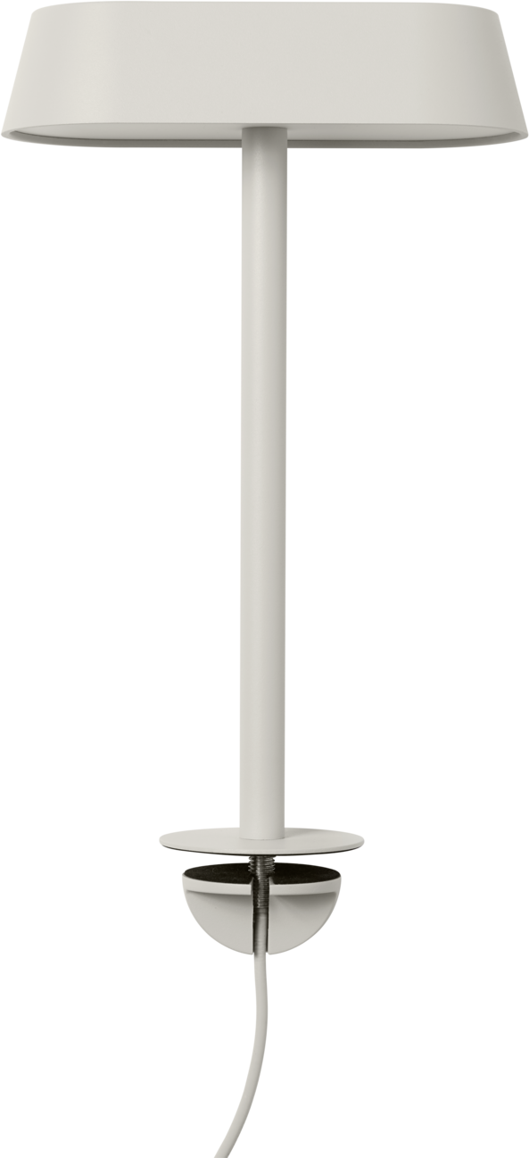 Linear Mounted Lampe small in Grau präsentiert im Onlineshop von KAQTU Design AG. Tischleuchte ist von Muuto