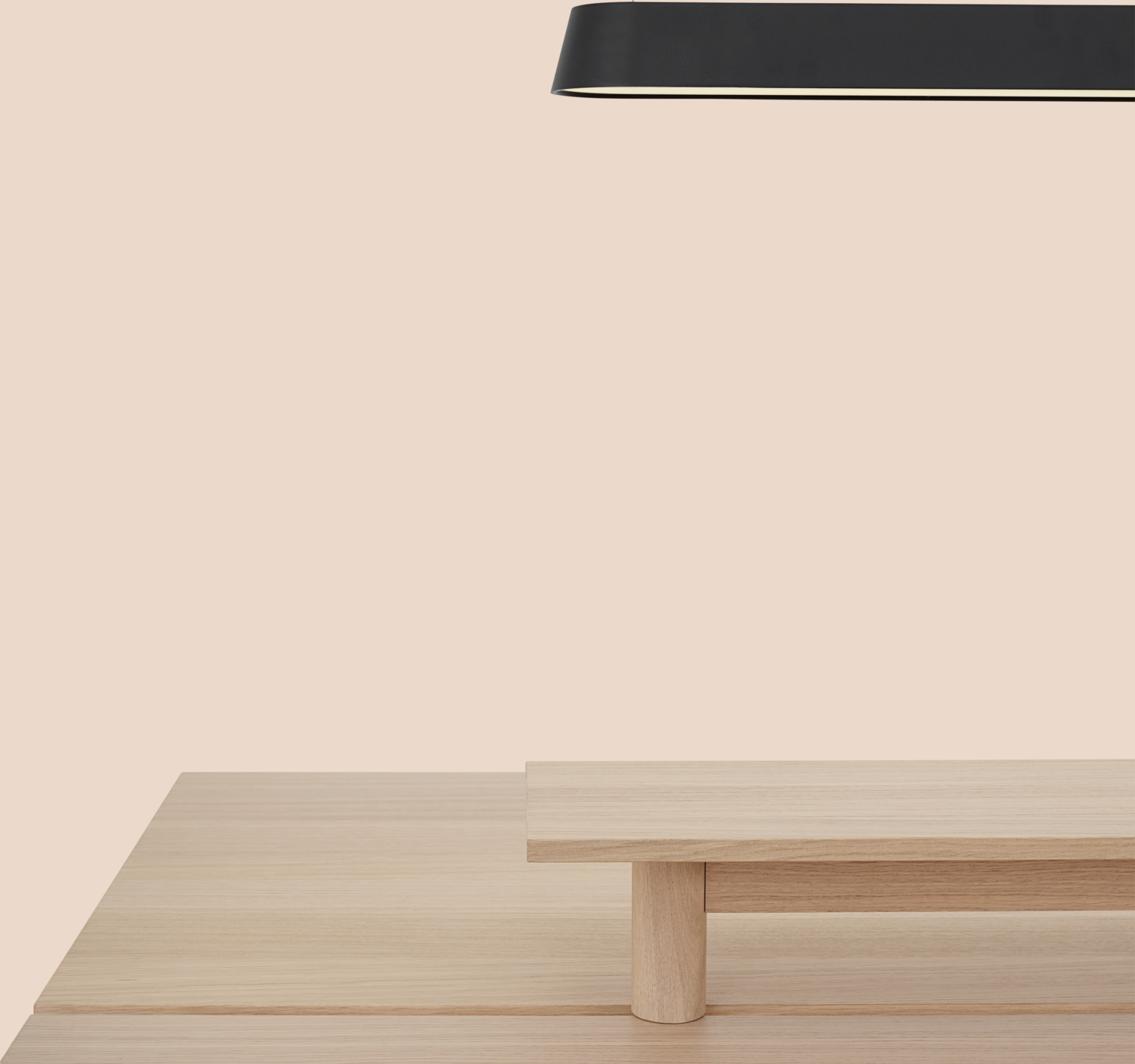 Linear Pendelleuchte in Schwarz präsentiert im Onlineshop von KAQTU Design AG. Pendelleuchte ist von Muuto
