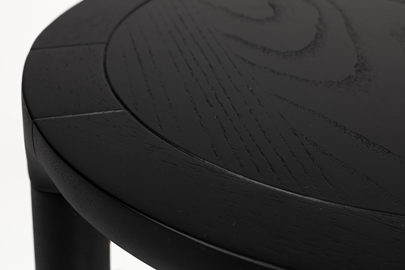 Coffee Tisch Storm  in Schwarz präsentiert im Onlineshop von KAQTU Design AG. Beistelltisch ist von Zuiver