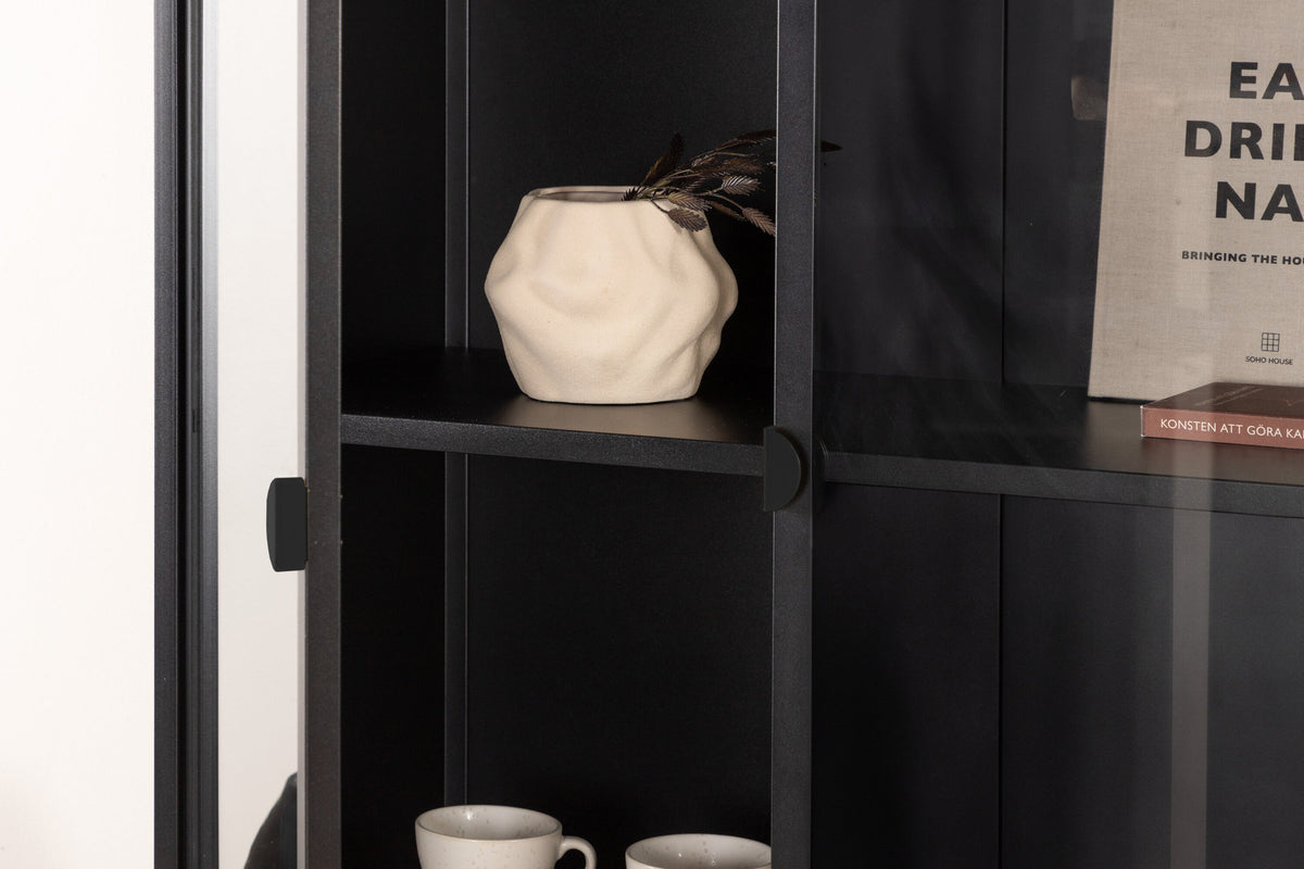 Piring Cabinet in Schwarz präsentiert im Onlineshop von KAQTU Design AG. Cabinet ist von Venture Home