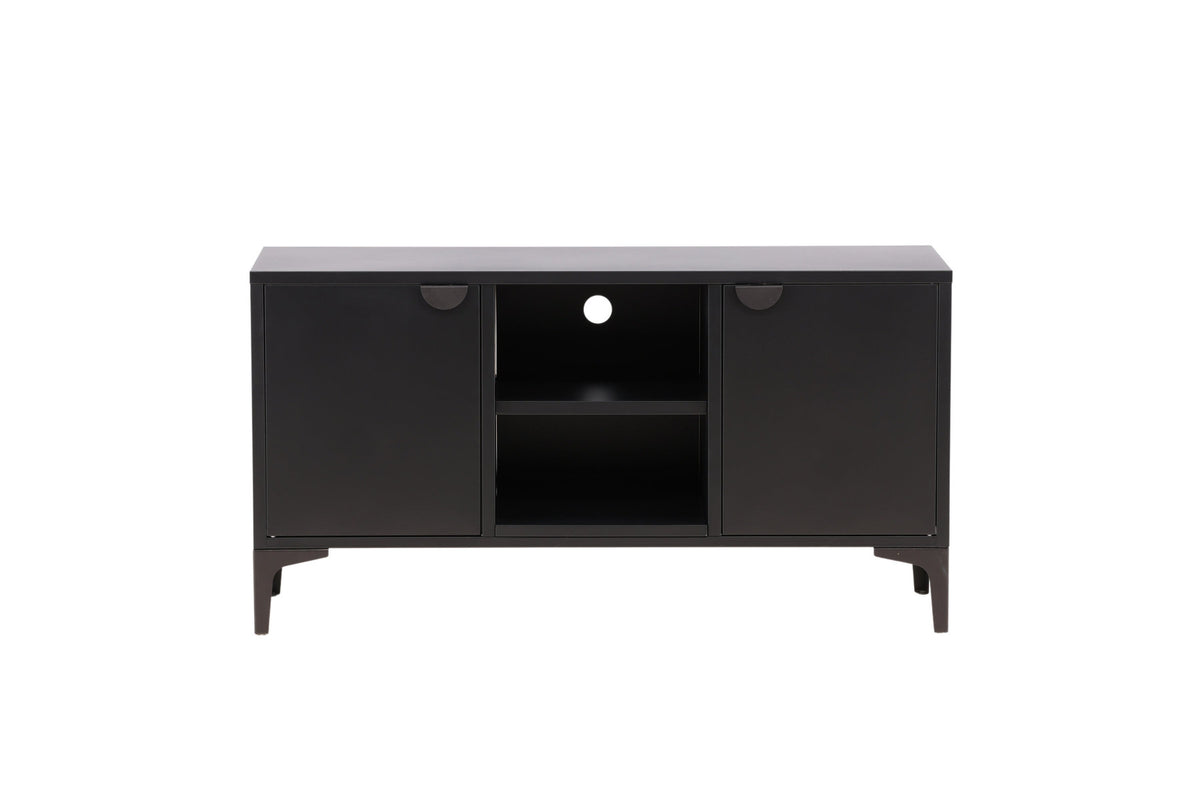 Piring TV-Ständer in Schwarz präsentiert im Onlineshop von KAQTU Design AG. TV-Möbel ist von Venture Home