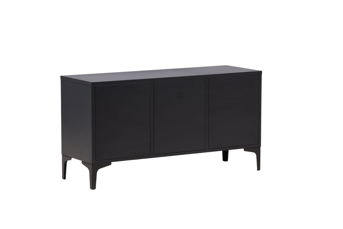 Piring TV-Ständer in Schwarz präsentiert im Onlineshop von KAQTU Design AG. TV-Möbel ist von Venture Home