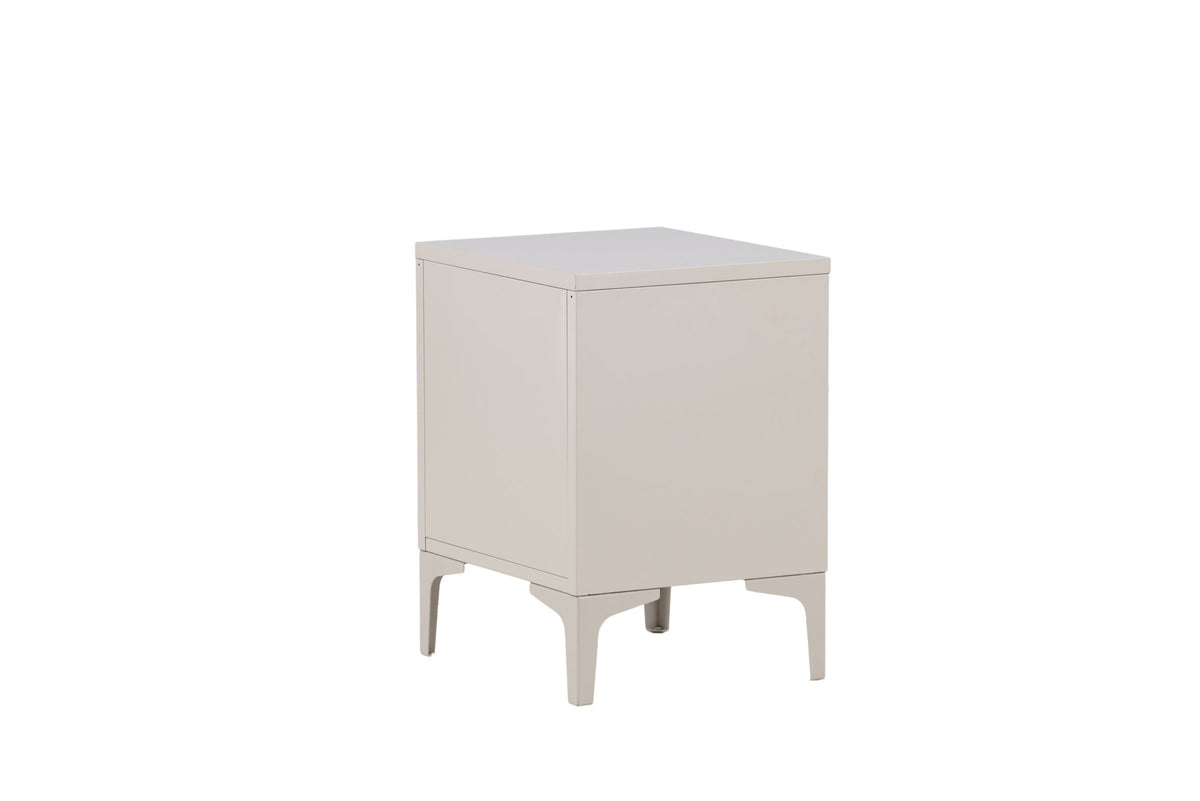 Piring Drawer in Beige präsentiert im Onlineshop von KAQTU Design AG. Nachttisch ist von Venture Home