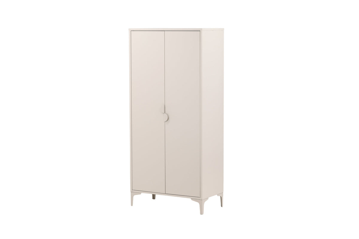 Piring Wardrobe in Beige präsentiert im Onlineshop von KAQTU Design AG. Drehtürenschrank ist von Venture Home